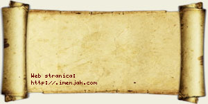 Damjan Klincov vizit kartica